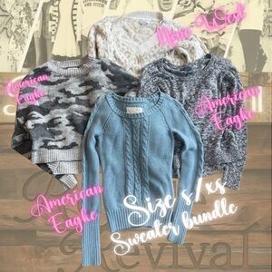 ✨ Size Small / XS Sweater Bundle – American Eagle + Nine West ✨